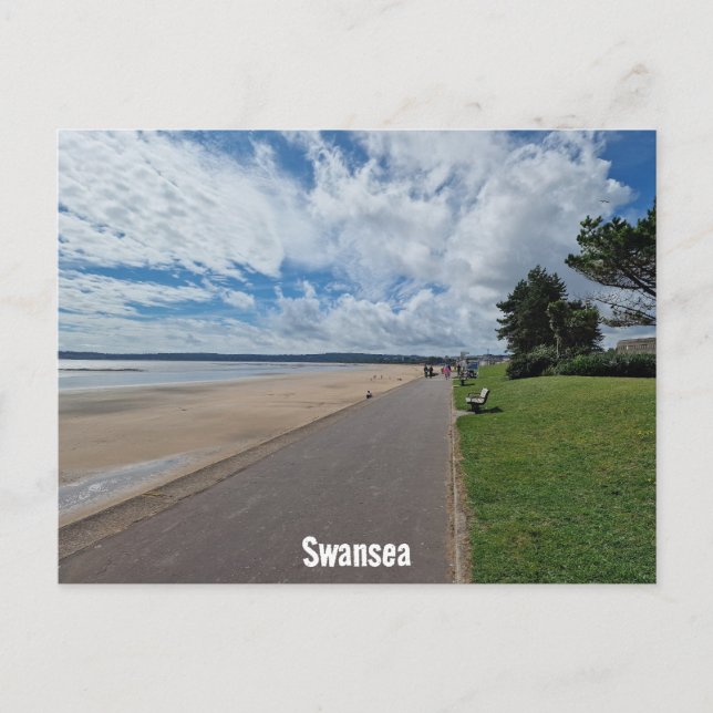 Swansea / Abertawe Postkarte (Vorderseite)