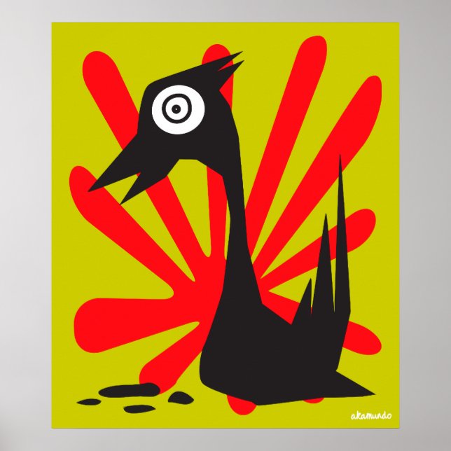 SwanSun (Swanson) Poster Print (Vorne)