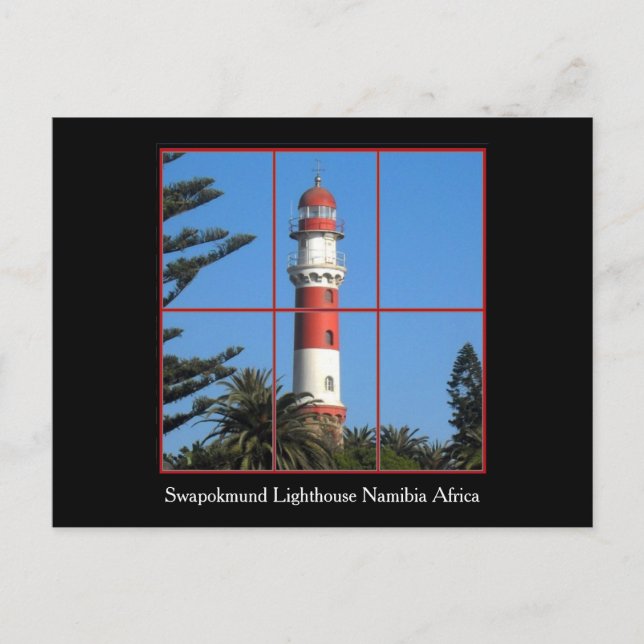 Swapokmund Lighthouse Post Card Postkarte (Vorderseite)