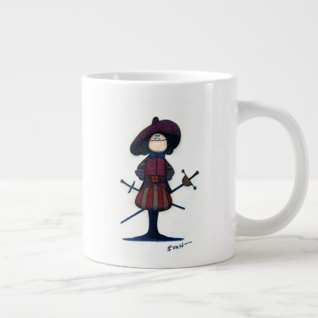Swashbuckler Riesenkaffee-Tasse Jumbo-Tasse (Rechts)