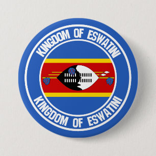 Swasiland ( Eswatini ) RundEmblem Button
