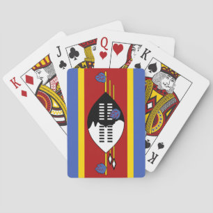 Swasiland Flag Spiele, Eswatini Spielkarten