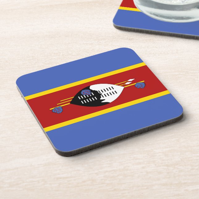 Swasiland Getränkeuntersetzer (Linke Seite)