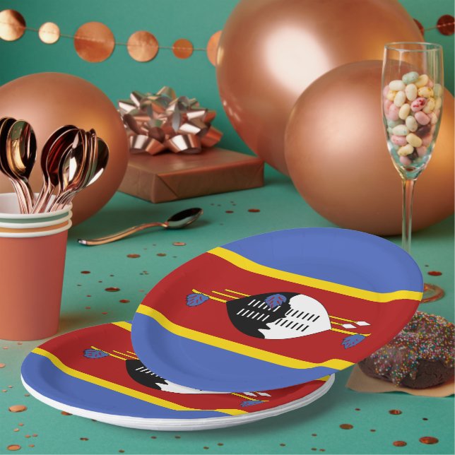 Swasiland Pappteller (Multi)