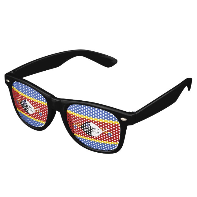 Swasiland Partybrille (Schrägansicht)