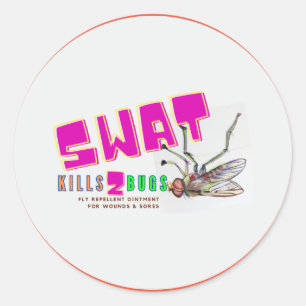 Swat-Ersatzspass Runder Aufkleber