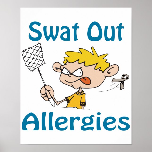 Swat Out Allergien Poster (Vorne)