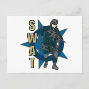 SWAT POSTKARTE