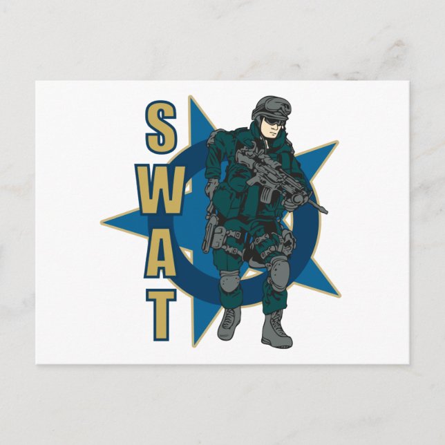 SWAT POSTKARTE (Vorderseite)