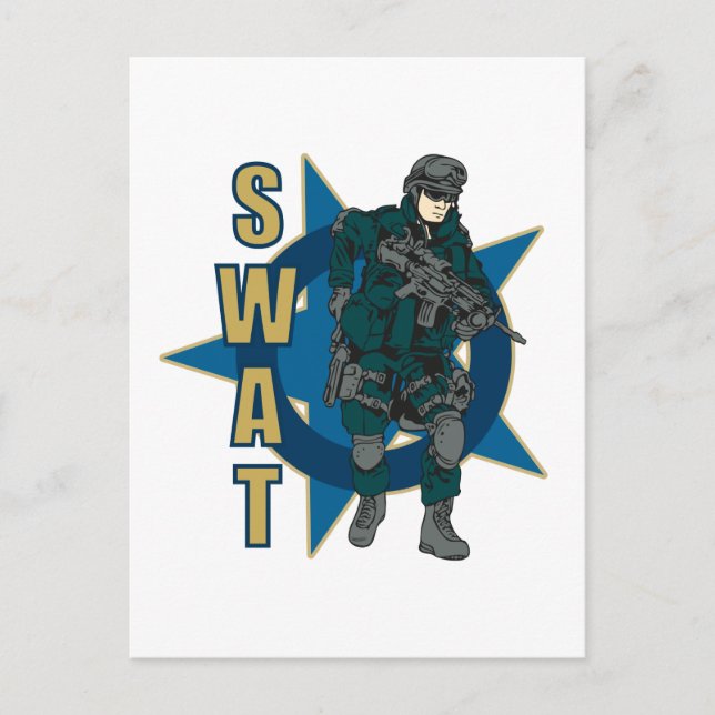 SWAT POSTKARTE (Vorderseite)