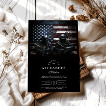 SWAT Team American Flag Abschluss