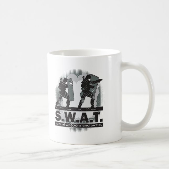 SWAT-Team-Eingang Kaffeetasse (Rechts)