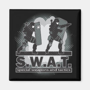 SWAT-Team-Eingang Magnet
