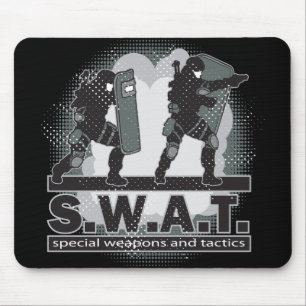 SWAT-Team-Eingang Mousepad