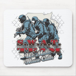 SWAT-Team-Hausbesuche Mousepad