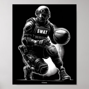 SWAT-Team Spezialeinheit der Militärpolizei Poster