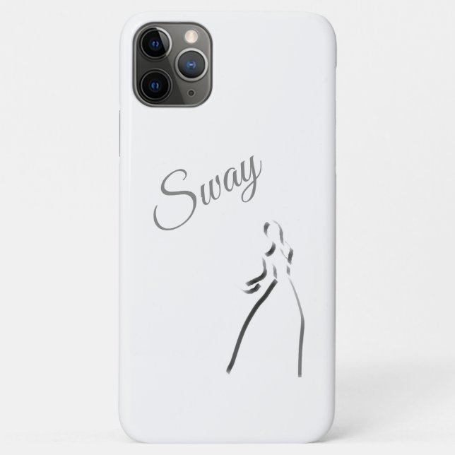 Sway - schön und elegant Case-Mate iPhone hülle (Rückseite)