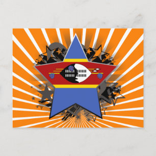 Swaziland Star Postkarte