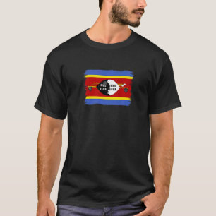 Swaziland Swazi Flag Eswatini 1 T-Shirt