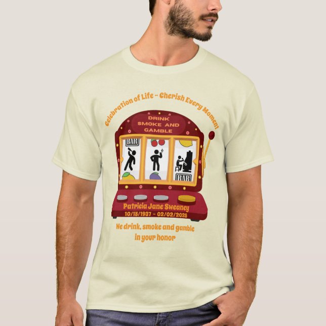 Sweaney Family Celebration of Life Shirt (Vorderseite)