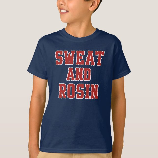 Sweat And Rosin - New York Baseball Player T-Shirt (Vorderseite)
