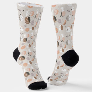 Sweat Dream Bunnies im Weltraummuster Socken