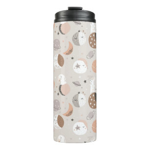 Sweat Dream Bunnies im Weltraummuster Thermosbecher