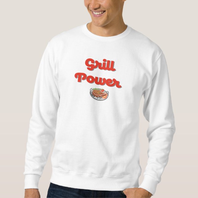 Sweat Grill Power Sweatshirt (Vorderseite)