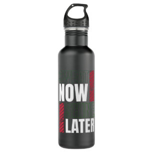 Sweat Now Shine Spater - Fett Fitness Motivation Edelstahlflasche