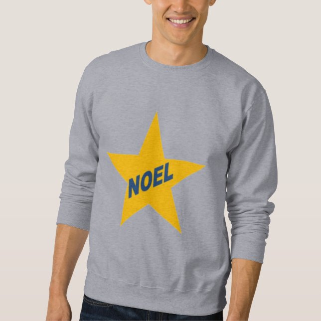 Sweat Shirt, grauer Mann ETOILE NOEL Sweatshirt (Vorderseite)