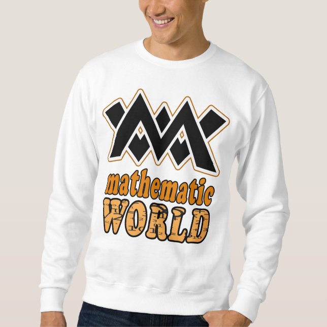 sweat shirt mathematic world  (Vorderseite)