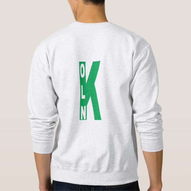 Sweat-Shirt Rucksack DOS KOLN Mann Sweatshirt (Rückseite)