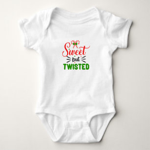 Sweater, aber gedrehter Babybodyanzug Baby Strampler
