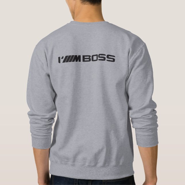 Sweater "I ///M Boss" BMW Sweatshirt (Rückseite)