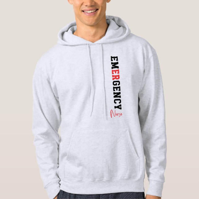 sweater para enfermero de urgencias hoodie (Vorderseite)