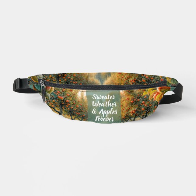 Sweater Weather & Apples Forever Fanny Pack Bauchtasche (Vorderseite)