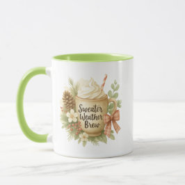 Sweater Weather Brew Cozy Mug Art Tasse