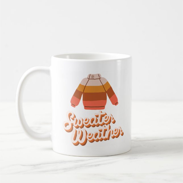 Sweater Weather Fall Tasse (Links)