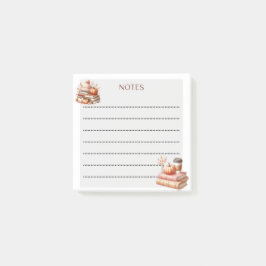 Sweater Weather Scribbles - Herbst Post-it Klebezettel