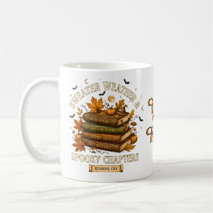 Sweater Wetter Gruselige Kapitel Bücher Halloween Kaffeetasse