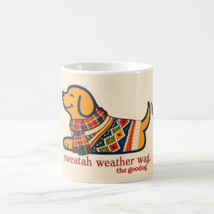 Sweater Wetter Hundeliebhaber Kaffeetasse