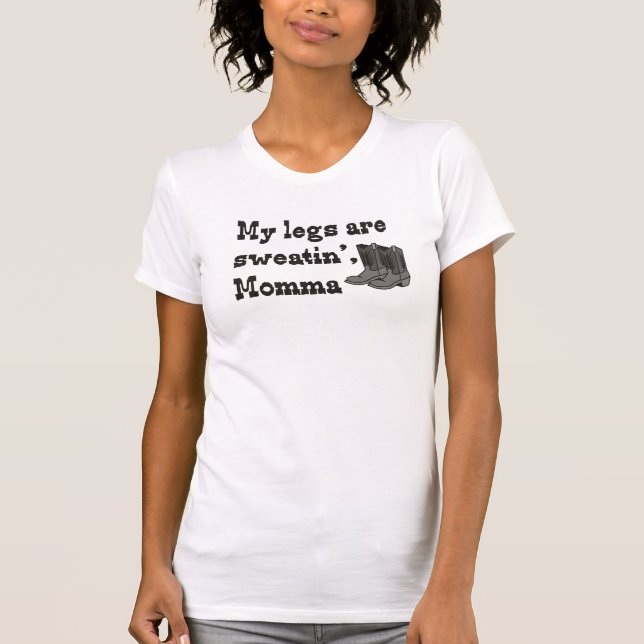 Sweatin Momma T-Shirt (Vorderseite)