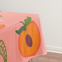 Sweatpfirsichmuster Tischdecke