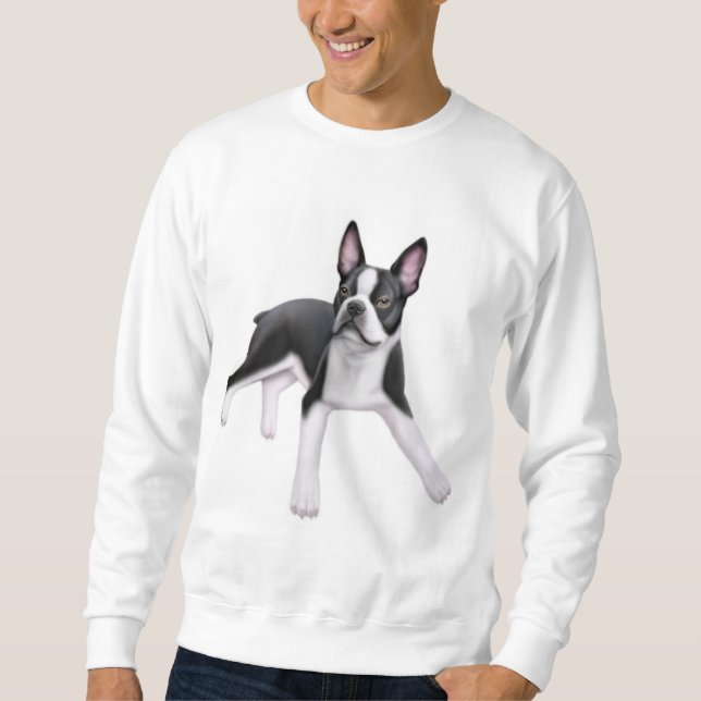 Sweatshirt Bostons Terrier (Vorderseite)