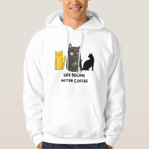 Sweatshirt cat liebt Bilder für Kaffeeliebhaber