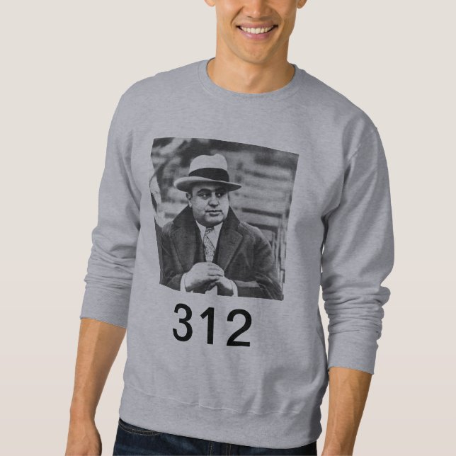 Sweatshirt Chicagos Al Capone (Vorderseite)