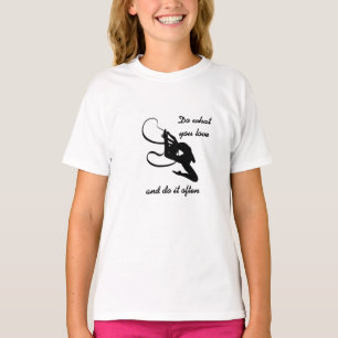 Sweatshirt der rhythmischen Gymnastik T-Shirt
