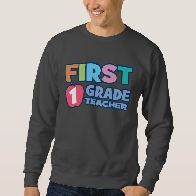 Sweatshirt des ersten Lehrers (Vorderseite)