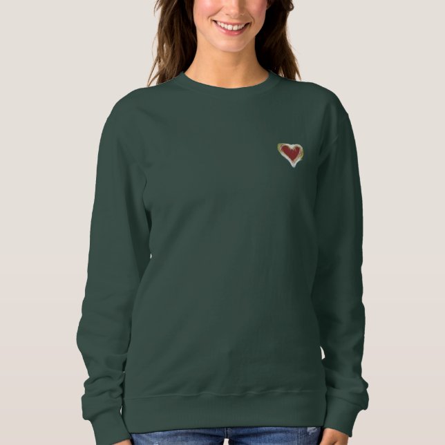 SWEATSHIRT FRAUEN KUNST UND DESIGN (Vorderseite)
