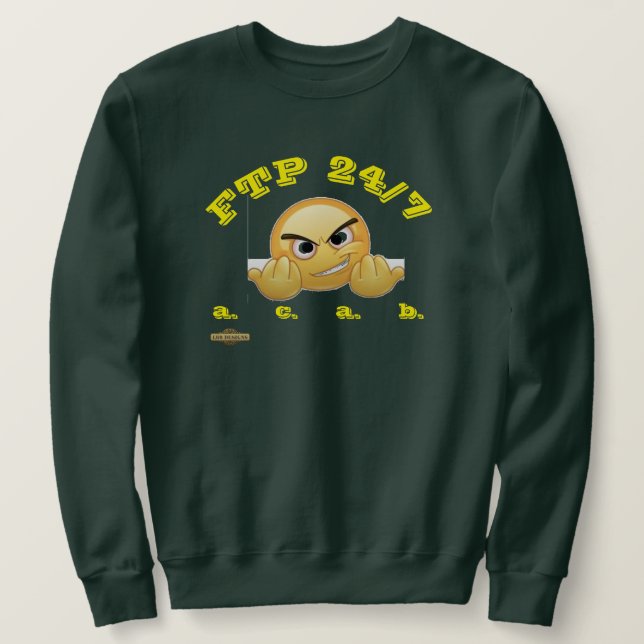 Sweatshirt "FTP 24/7"  (Design vorne)
